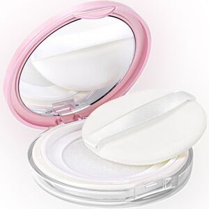 BUNDLE DEAL 🌸 2 for $15 Make up loose powder container with puff and mirror